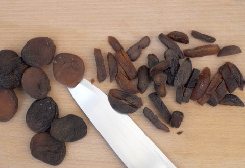 abricots secs en dessert