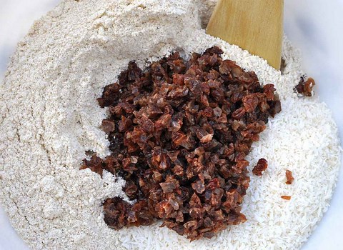 biscuits noix de coco raisins