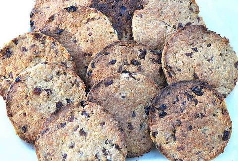 biscuits noix de coco raisins