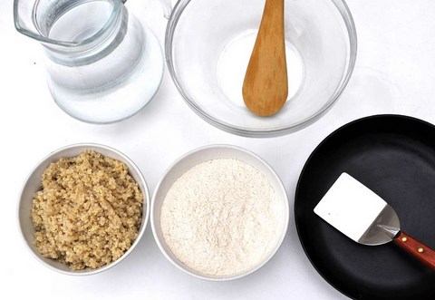 recette galettes de quinoa