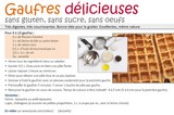 gaufres sans gluten